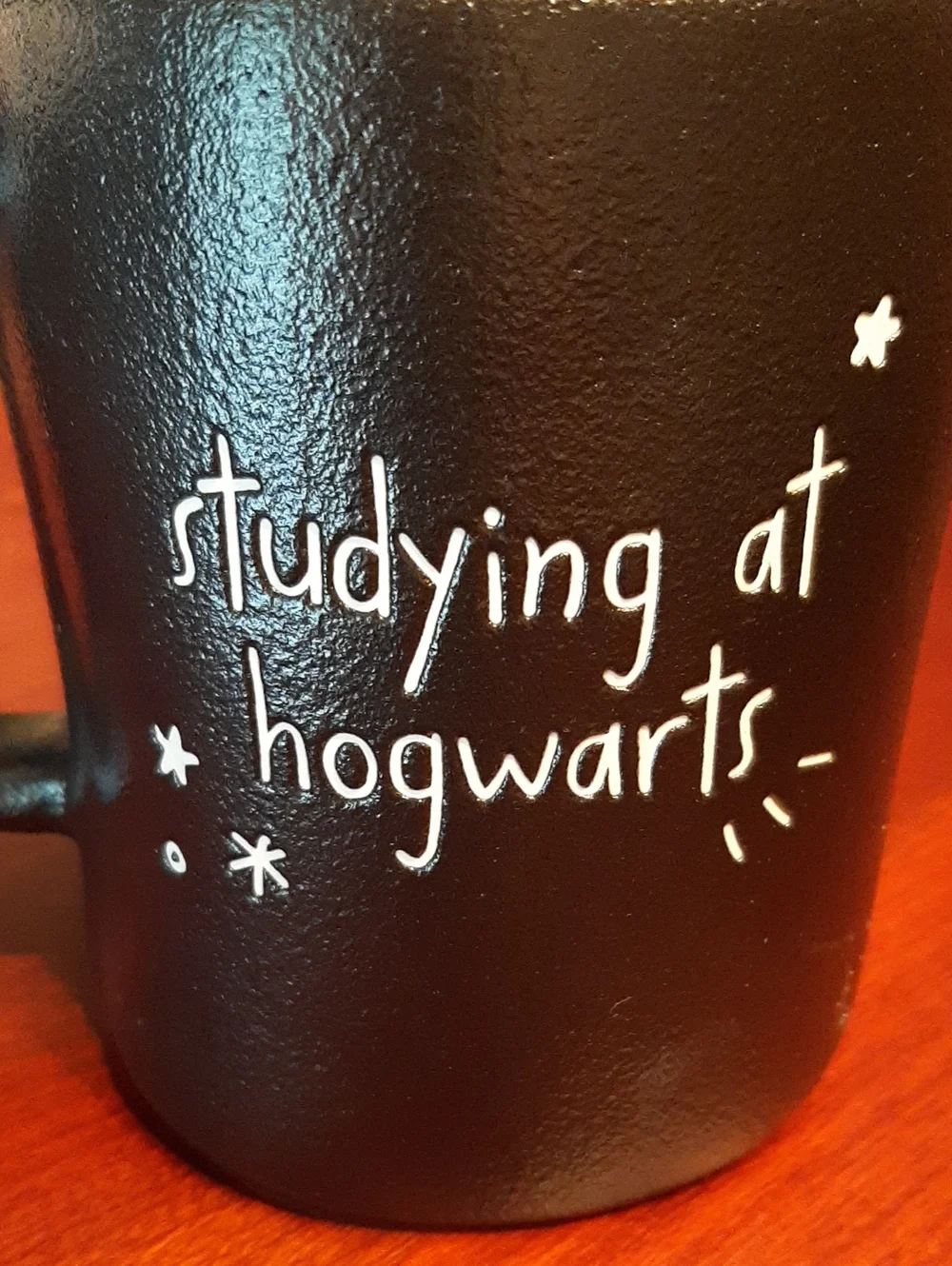 Rae Dunn Black and White Harry Potter Ceramic Mug NWT